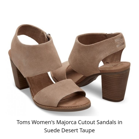 NEW Toms Women's Majorca Cutout Sandals Size 8 - Picture 2 of 14